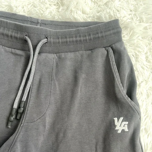 Young LA Nardo Gray Drawstring Shorts - Size Medium - Picture 2 of 8